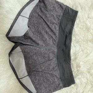 Lululemon Speed Up Short- Heathered Grey- Size 4